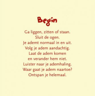 Begin kaart