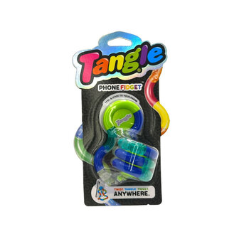 phone fidget blauw lime