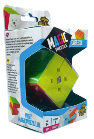 Magic puzzle kubus verpakking