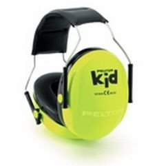 Casque antibruit Peltor Kid vert (légère nuisance sonore)