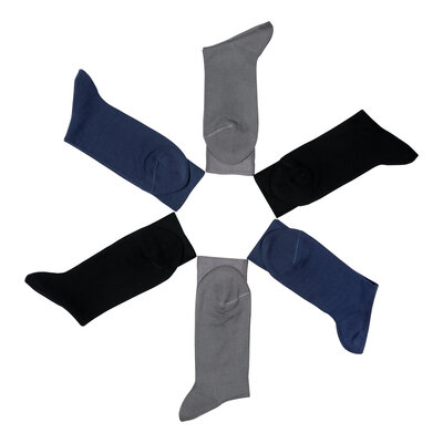 Autishop Chaussettes homme sans couture 41-46 coton